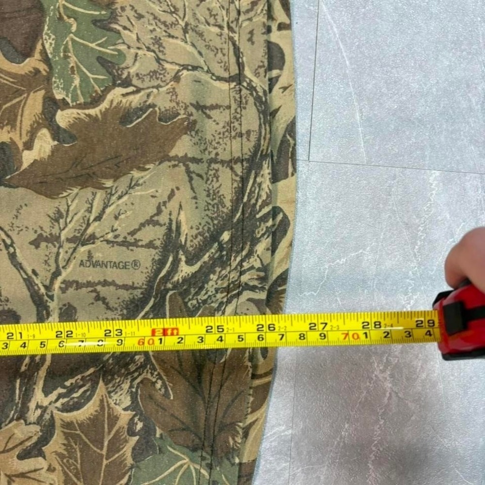 Green and brown camo long sleeve sweatshirt - Picture 5 of 5